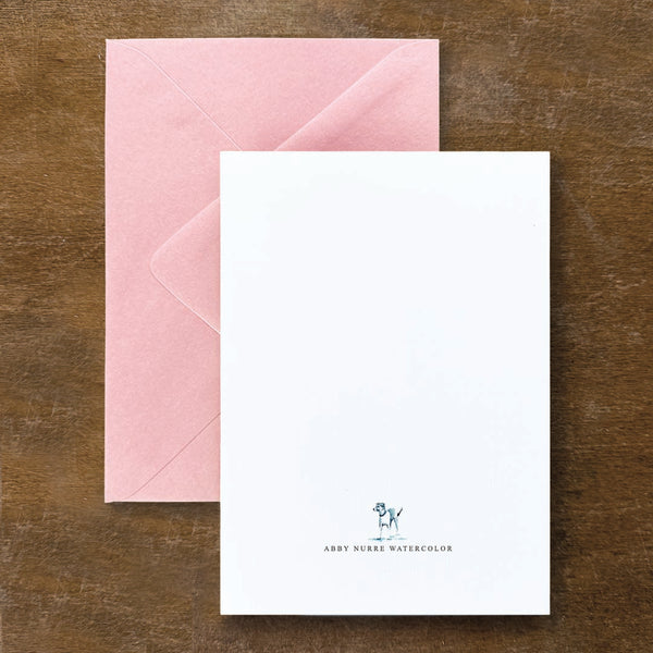 Welcome Baby Pink Watercolor Card