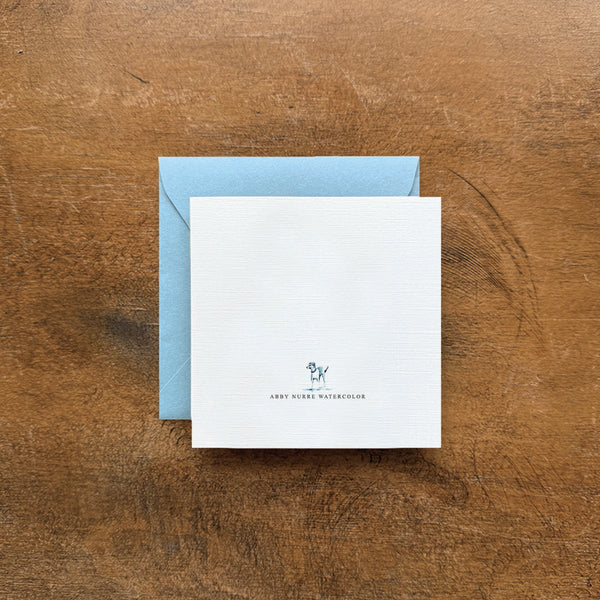 Sheep Family - Small Foldable Card