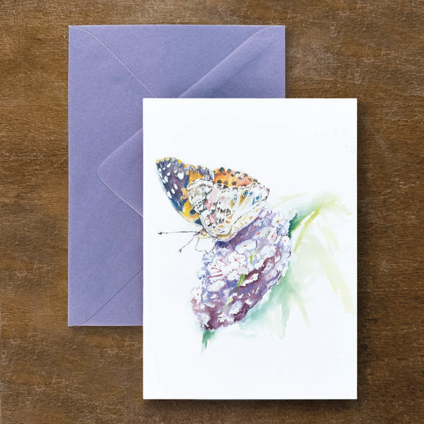 Butterfly Bush Card
