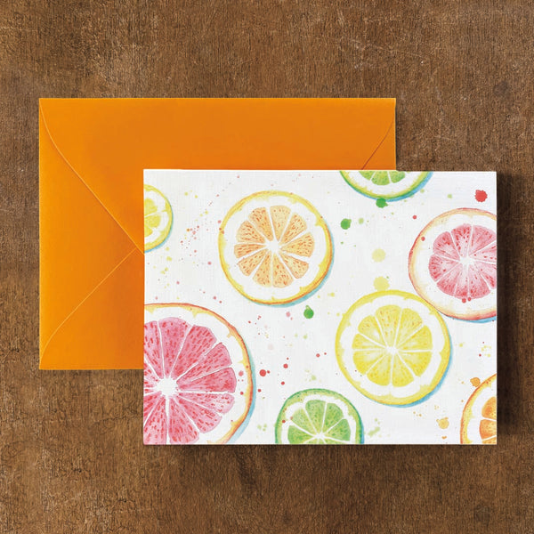 Citrus Fruit Card