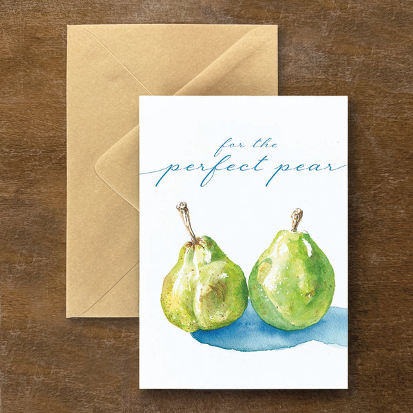 For the Perfect Pear Card