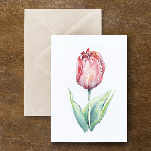 Garden Tulip Card