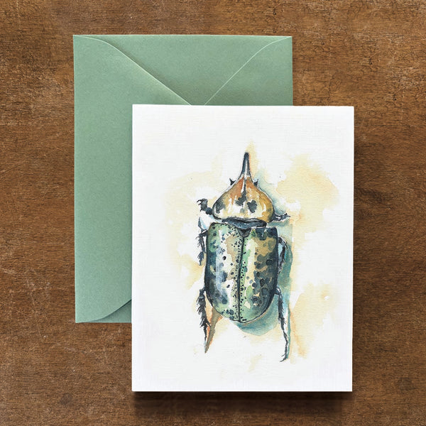 Hercules Beetle Card