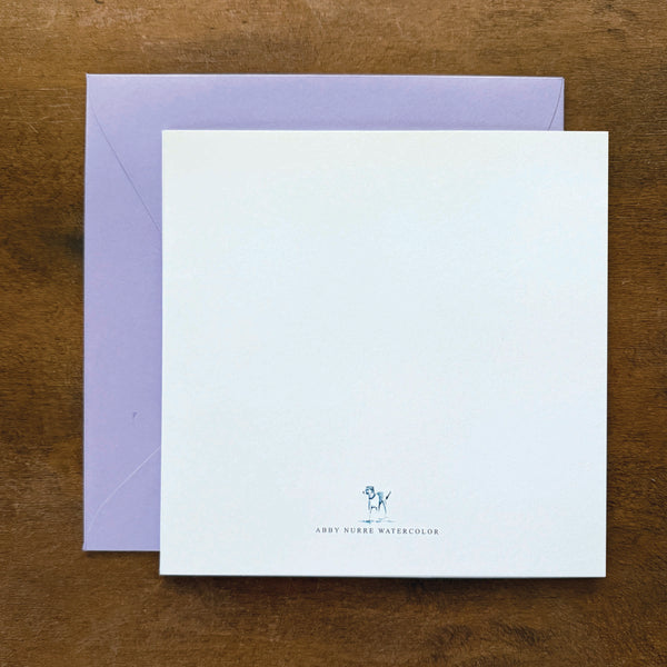 Sea Star Embossed Card