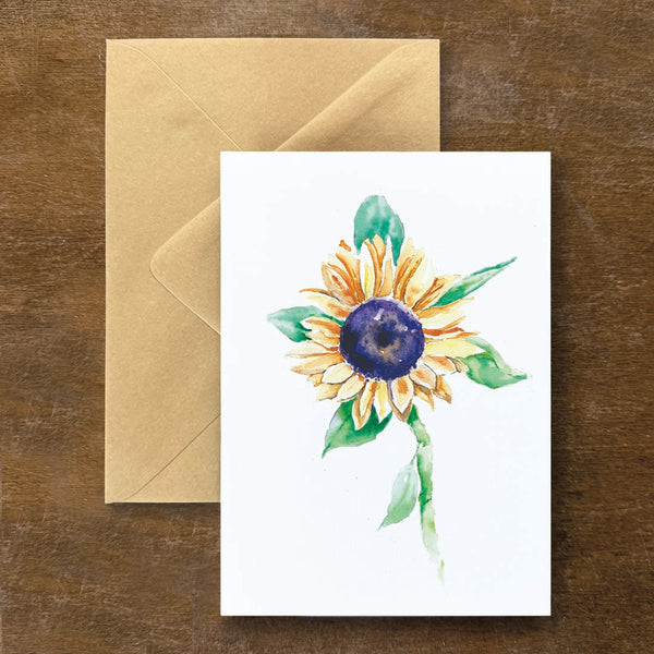 Sunflower Card