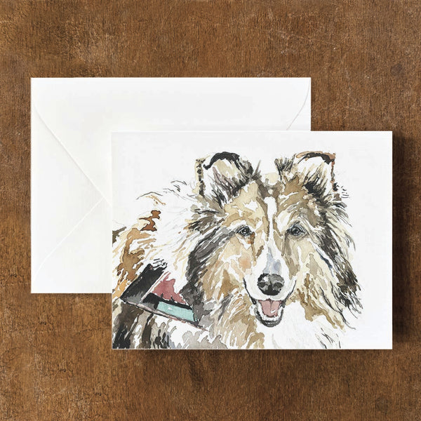 Shetland Dog Card