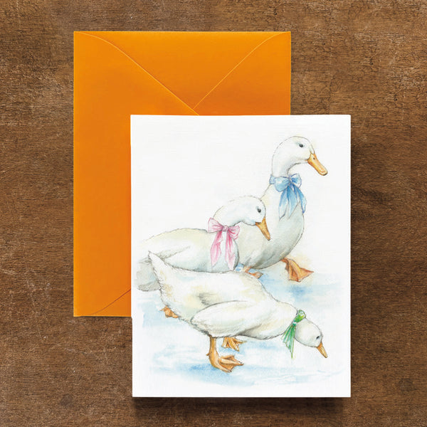 Ducks & Bows Card