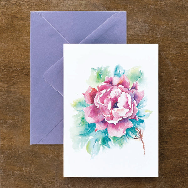 Knock Out Rose Card