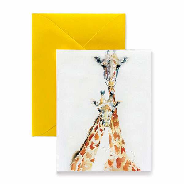 African Giraffes Card