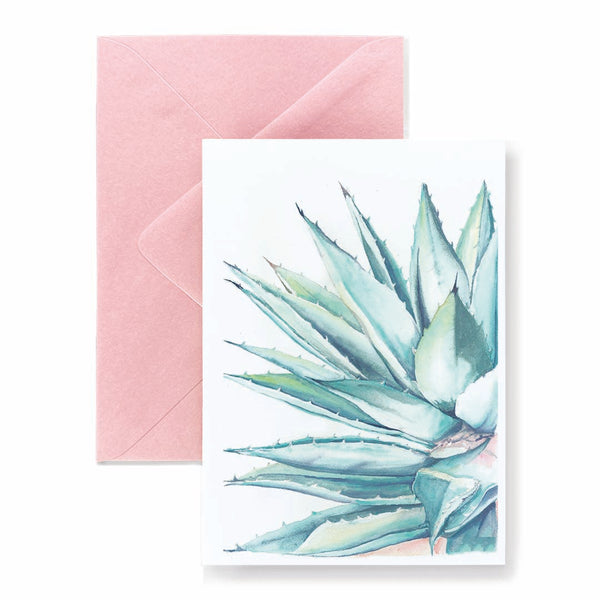 Blue Agave Greeting Card