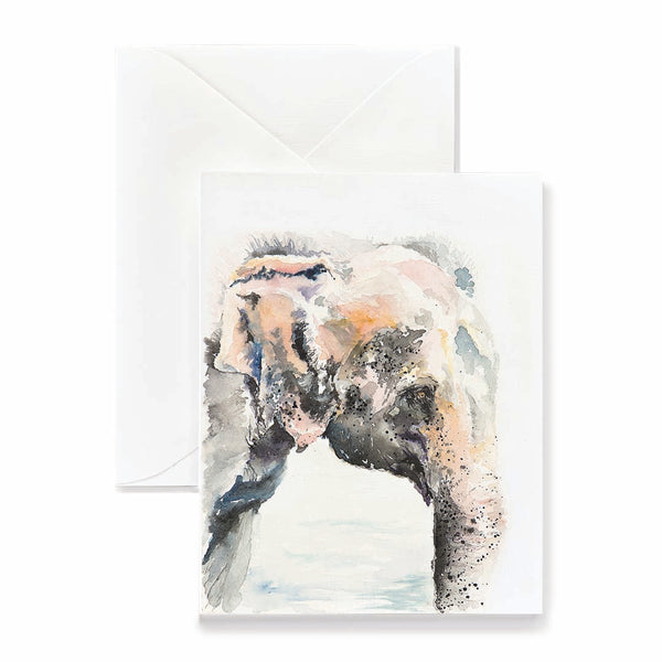 Asian Elephant Card