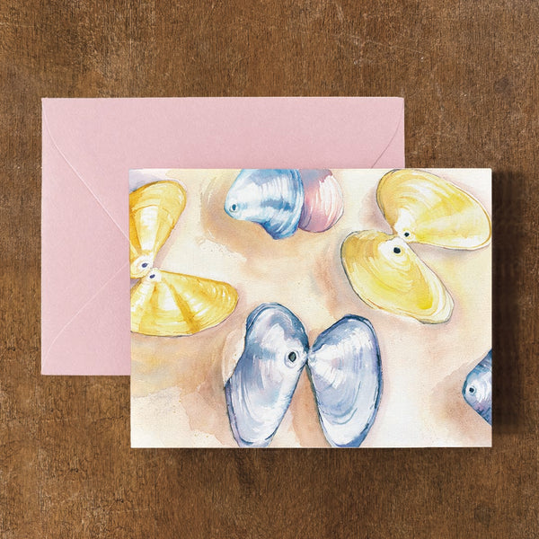 Butterfly Shells Card