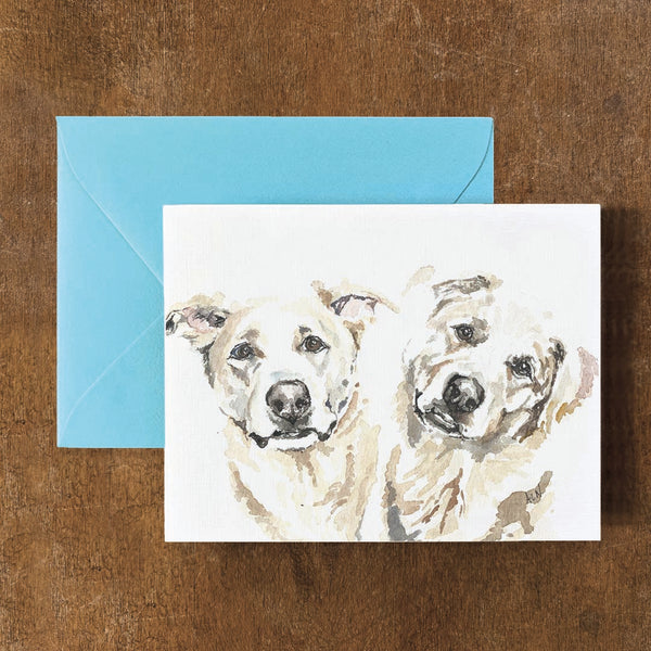 Cash & Ducky Dog Card