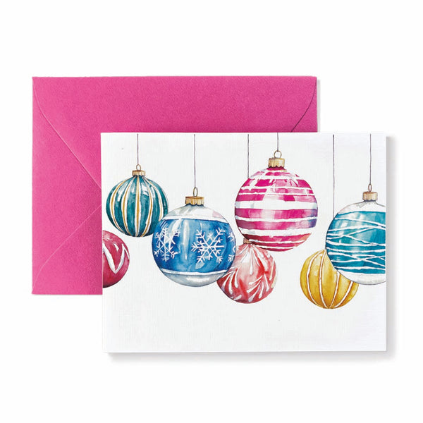 Colorful Ornaments Card
