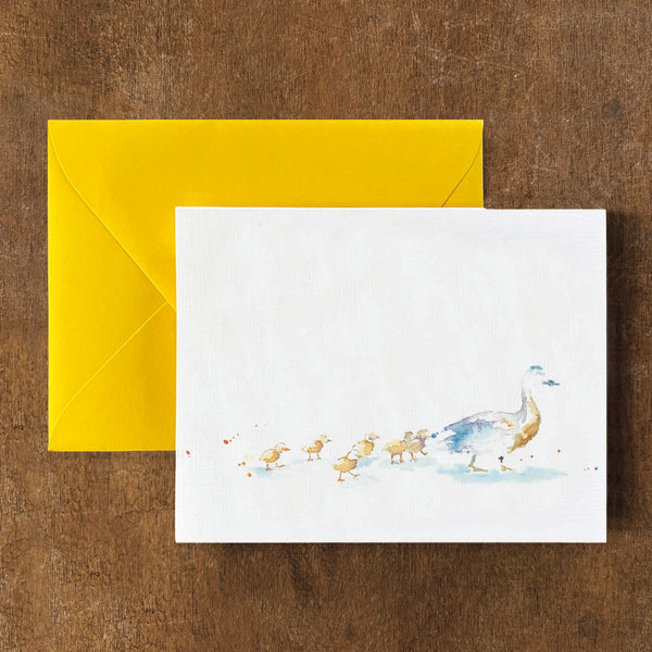 Family of Ducks Card