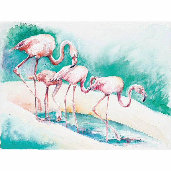 Flamboyance Watercolor Print