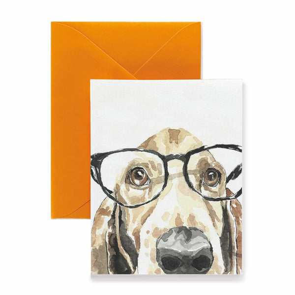 Floyd the Hound Dog Card