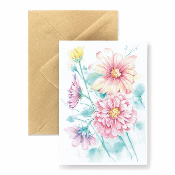 Pastel Florals Card