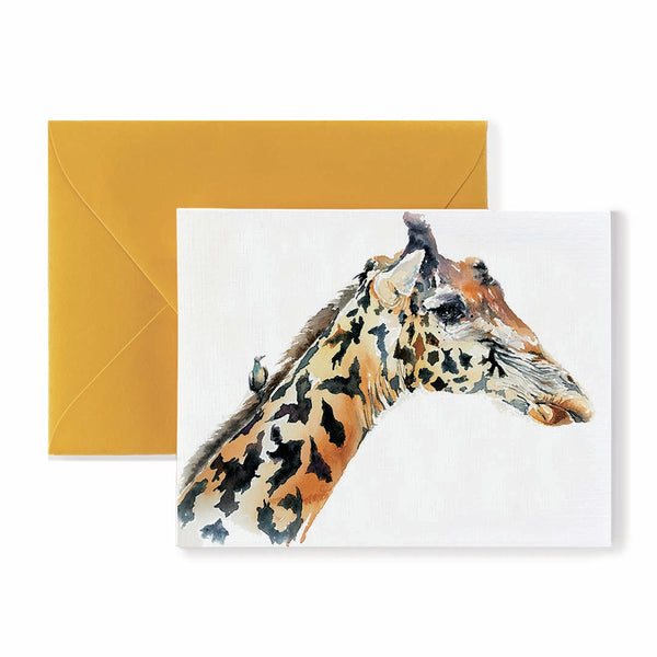 Giraffe Greeting Card