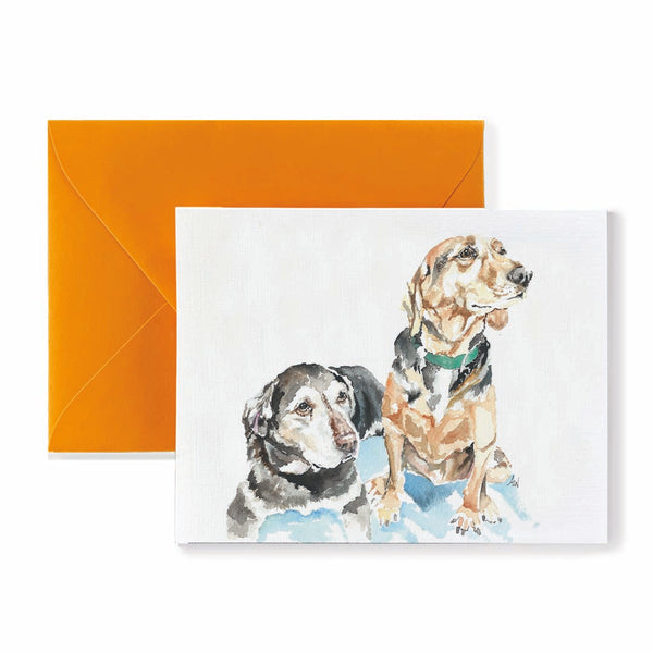 Happy & Finn Dog Friends Card