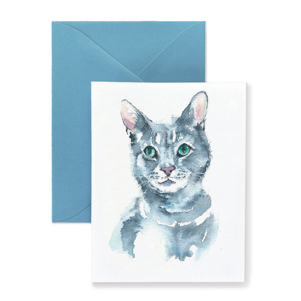 Harvey the Cat Card