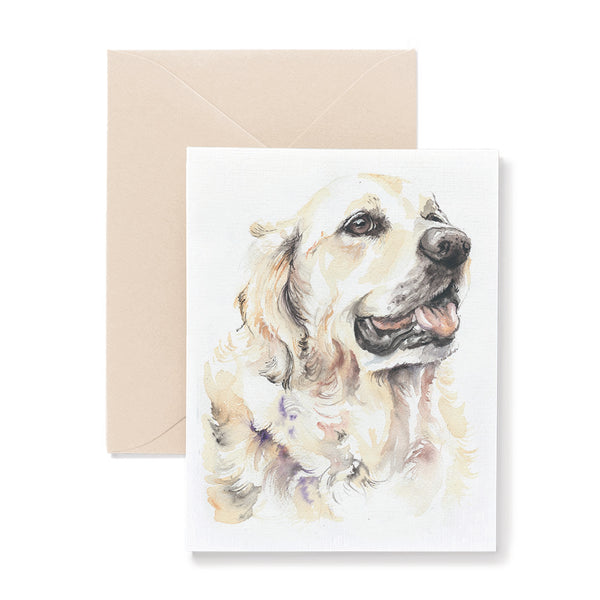 Heath the Lab Dog Card