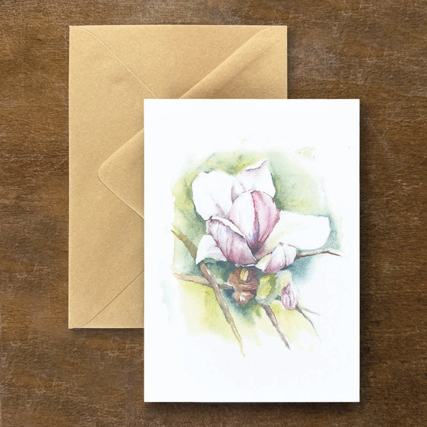 Japanese Magnolia Card