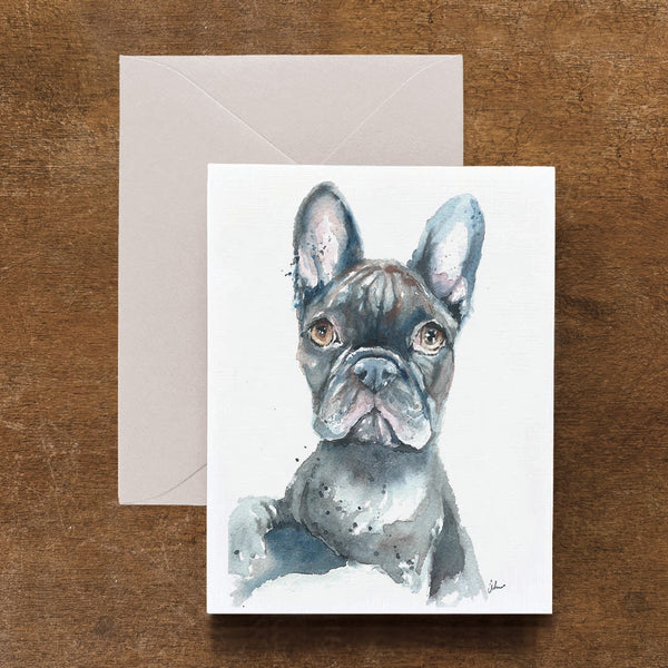 King Louise the Rescue Dog Card