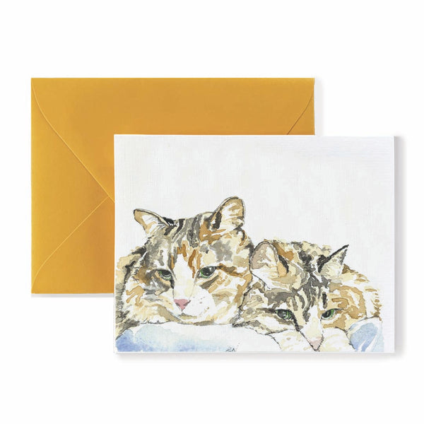 Cat Snuggles Card