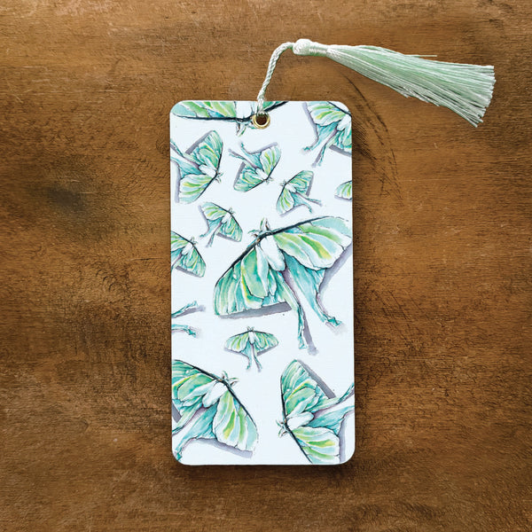 Luna Moth Bookmark