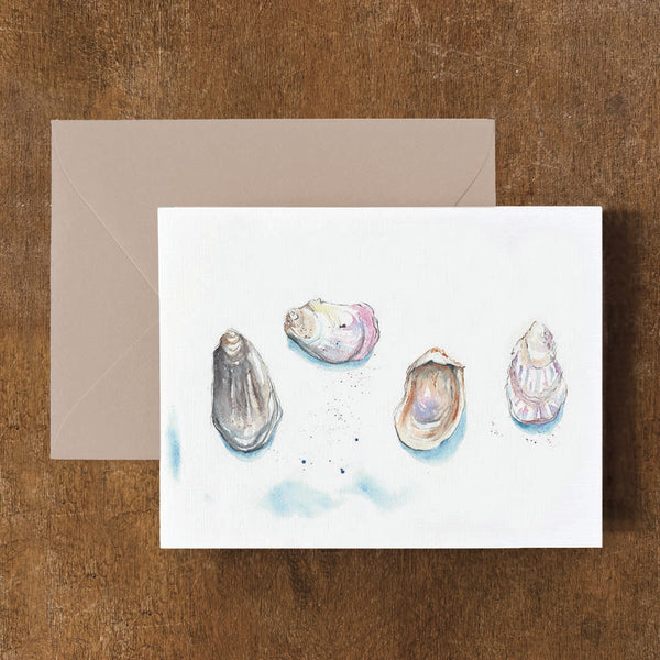 Oyster Shells Card