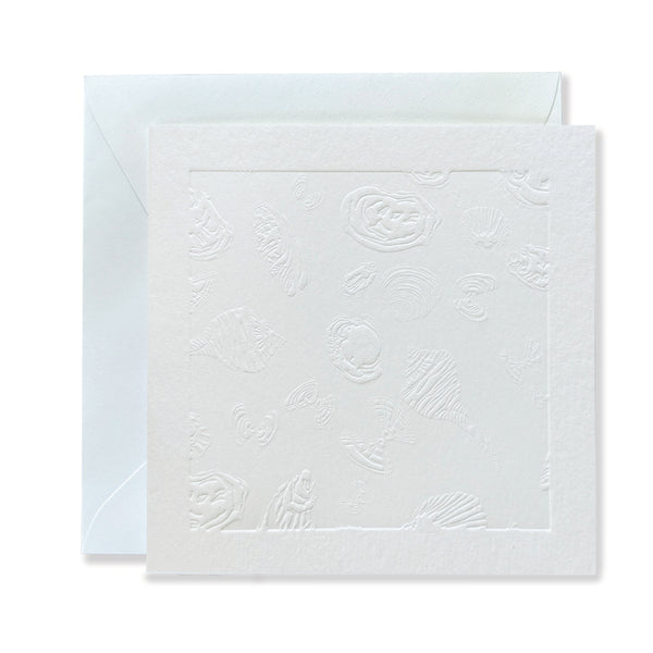 Paintable Seashell Card