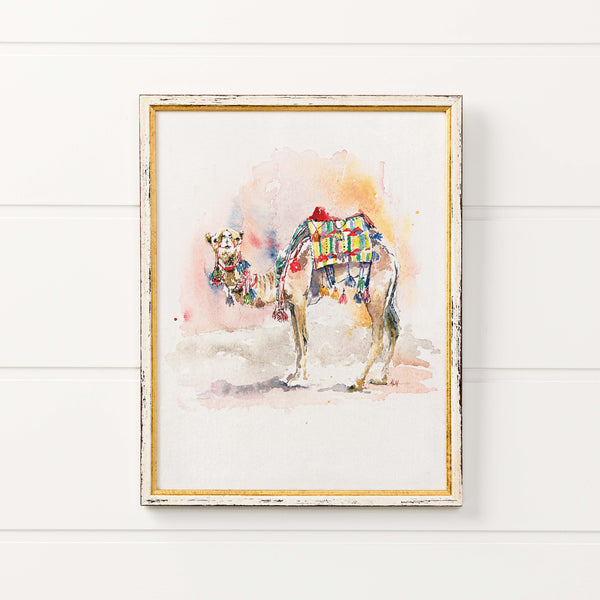 Petra Camel Watercolor Print