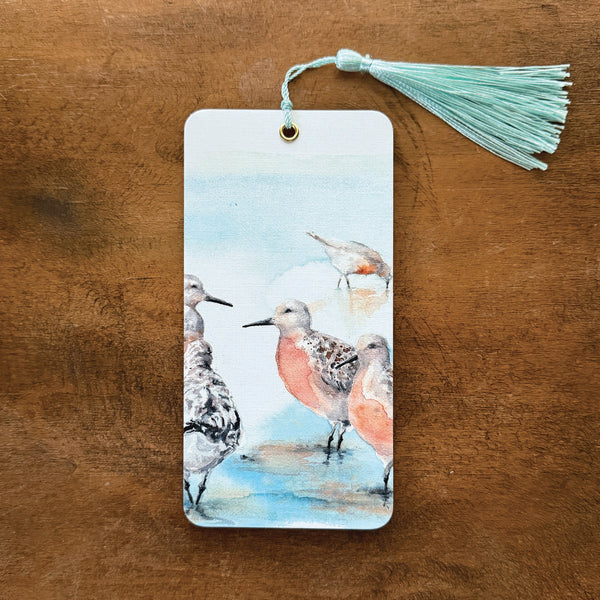 Red Knots Bookmark