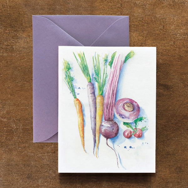 Root Vegetable Card
