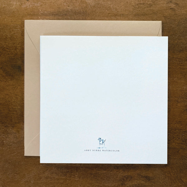 Sand Dollar Embossed Card