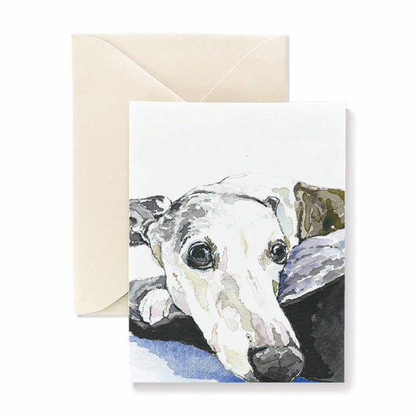 Sassy the Whippet Dog Card