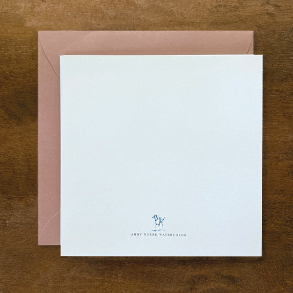 Sea Urchin Embossed Card