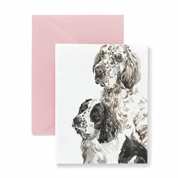 English Setters Dog Card