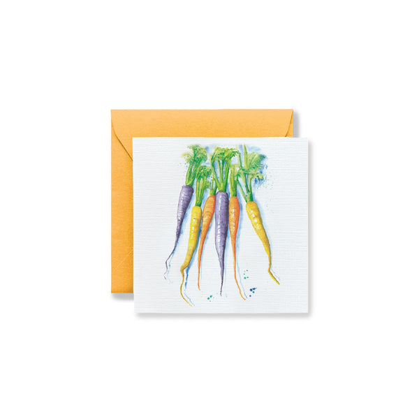 Carrots - Small Foldable Card