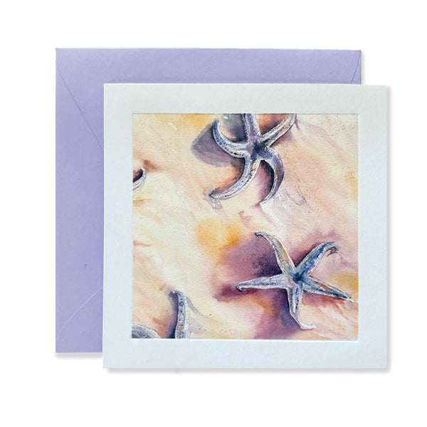 Sea Star Embossed Card