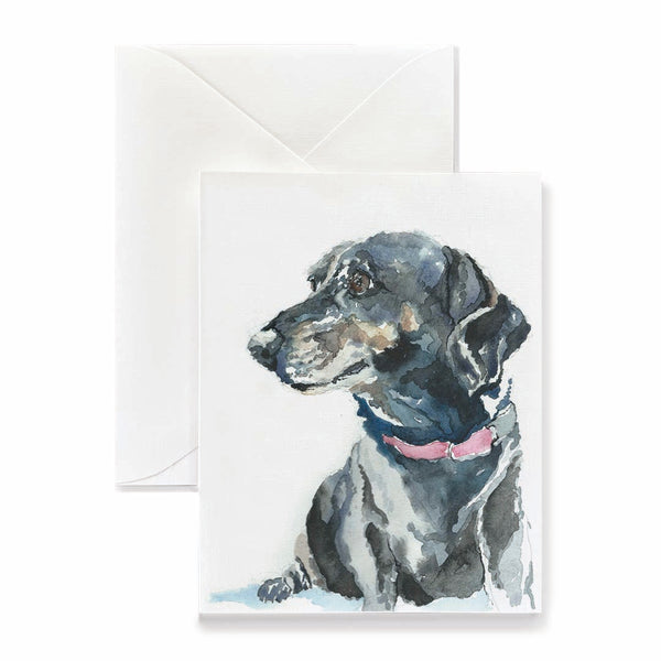 Sweet Pea the Dachshund Dog Card