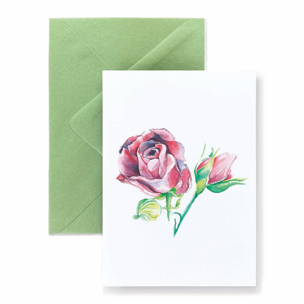 Tea Rose Card