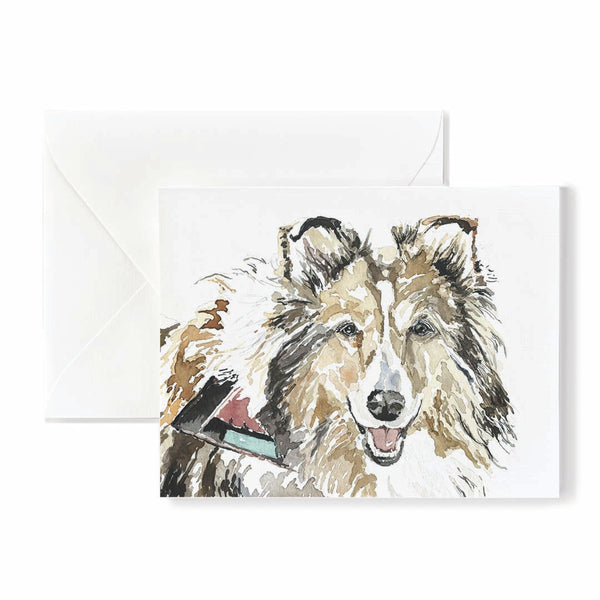 Shetland Dog Card