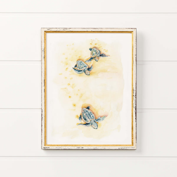 Sea Turtles Watercolor Print