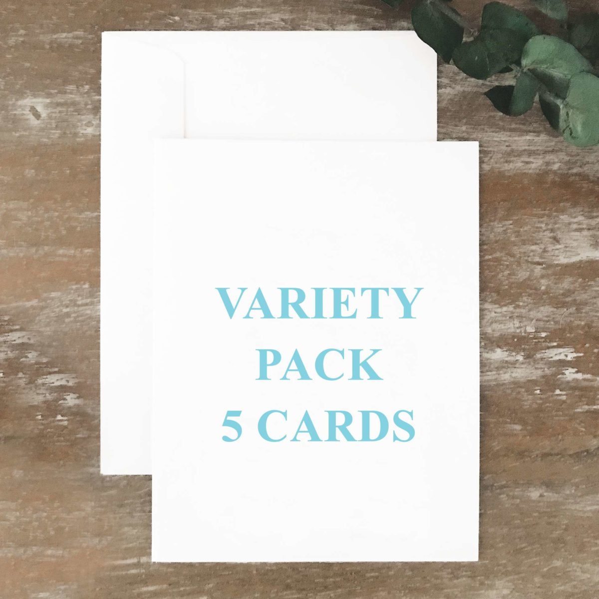 Image of A2 variety pack of greeting cards - 5 pack