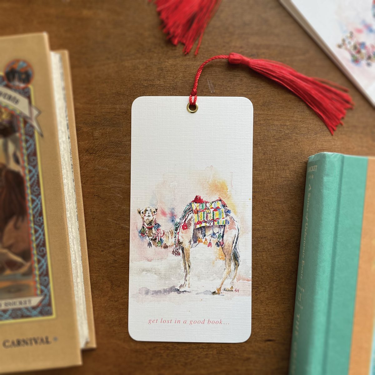 Photo of camel bookmark